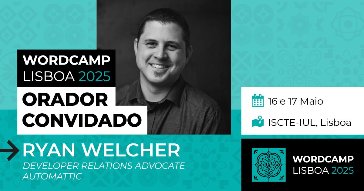 Orador convidado - Ryan Welcher