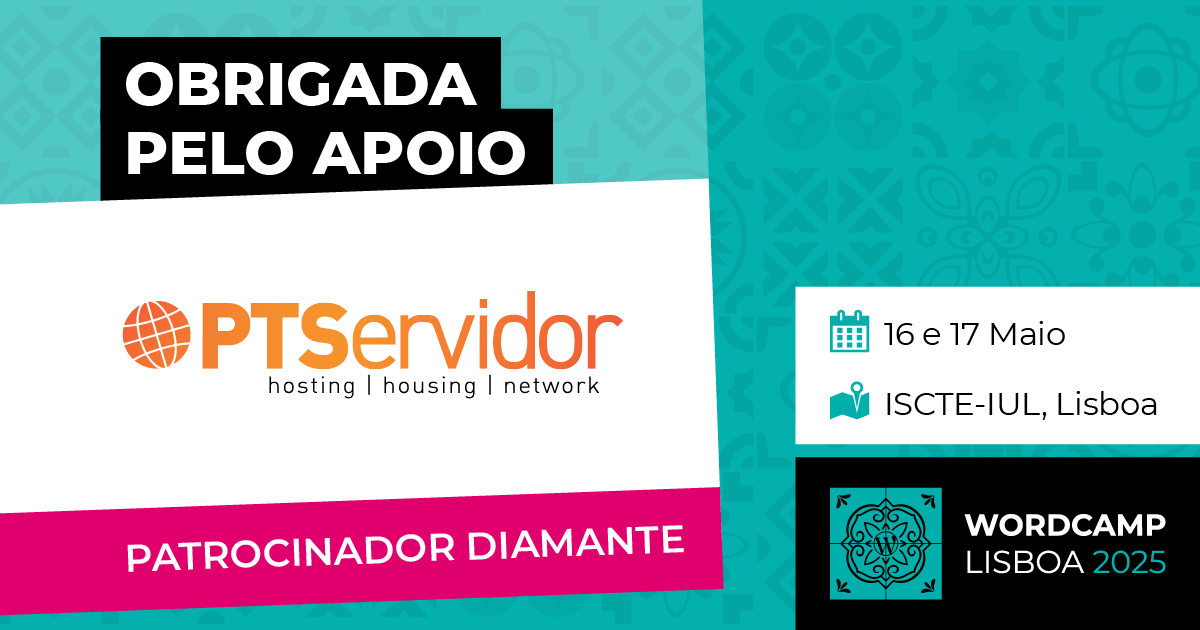 Obrigado ao nosso patrocinador: PTServidor