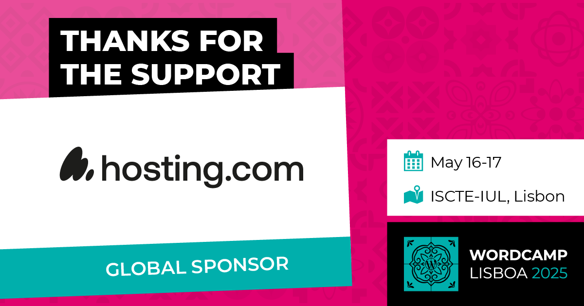 Thank you to our sponsor: Hosting.com