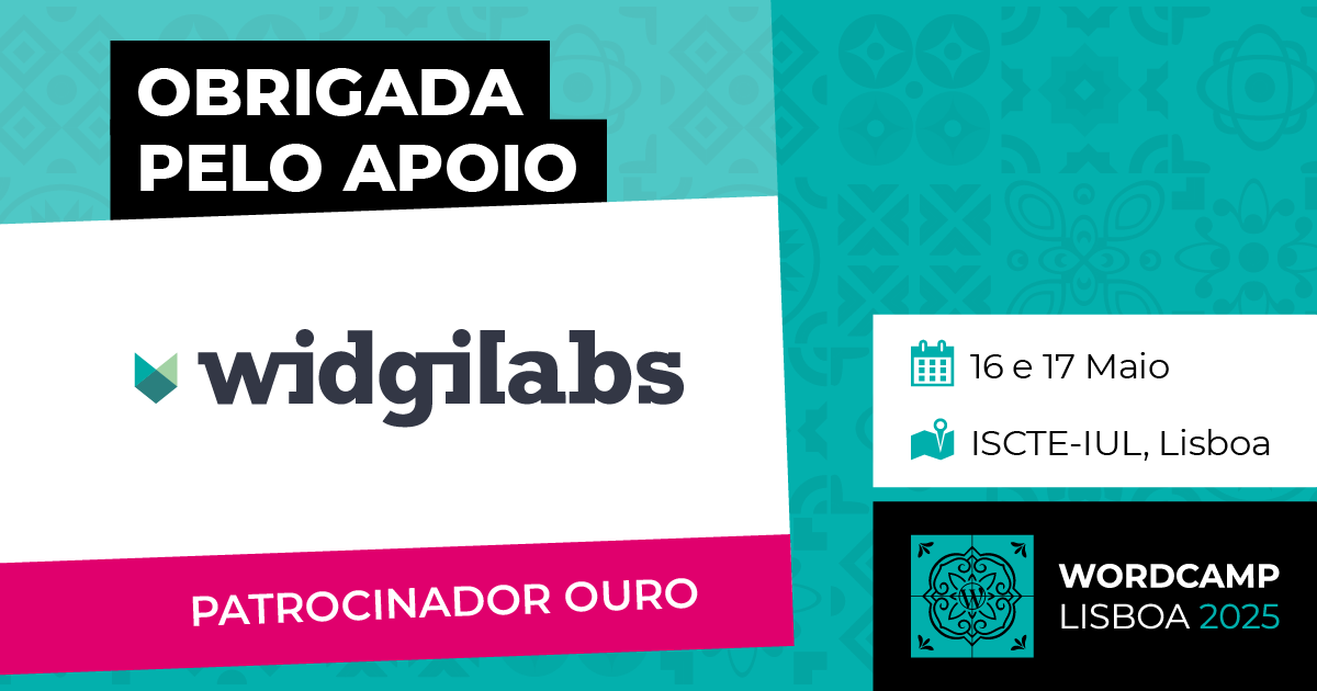 Obrigado ao nosso patrocinador: WidgiLabs