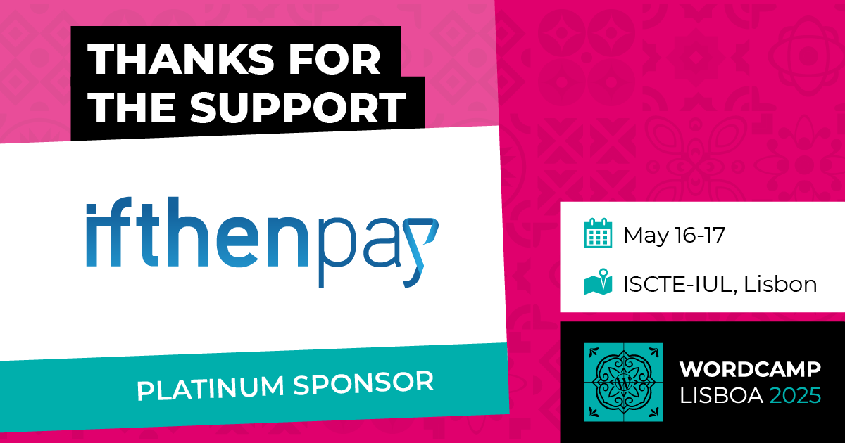 Thank you to our sponsor: IfThenPay